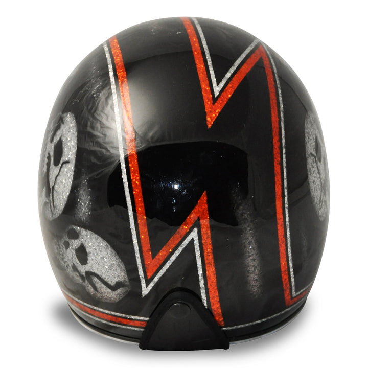 North Virus Superflake Orange line scull