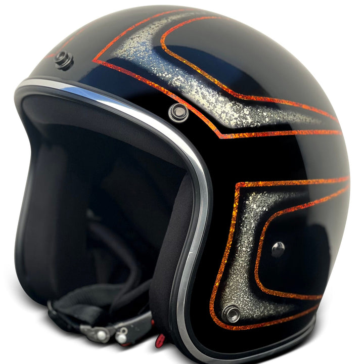 North Virus Superflake Orange Silver Scallops