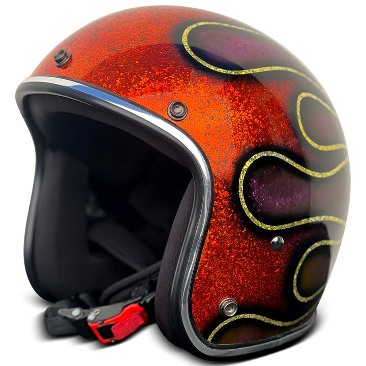 North Virus Superflake Red Purple Flames