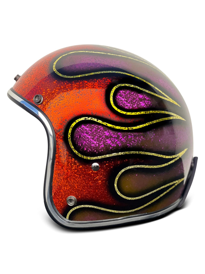 North Virus Superflake Red Purple Flames